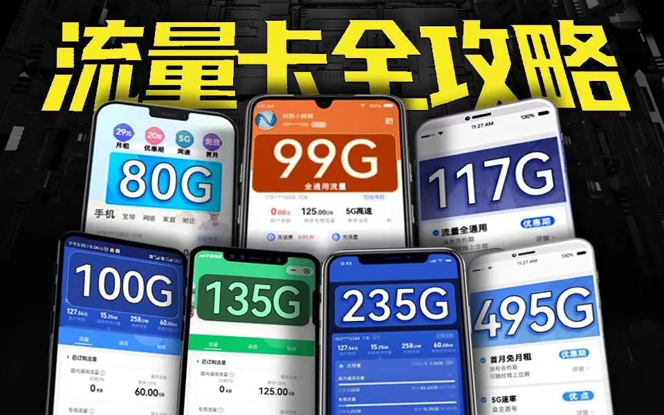 流量卡合集 流量卡合集